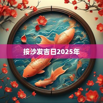 按沙发吉日2025年