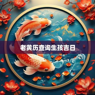 老黄历查询生孩吉日