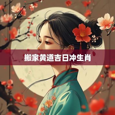 搬家黄道吉日冲生肖