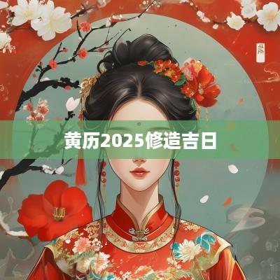 黄历2025修造吉日