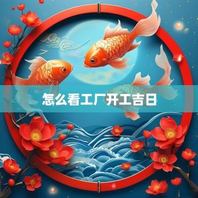 怎么看工厂开工吉日