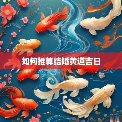 如何推算结婚黄道吉日