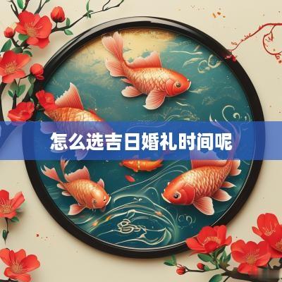 怎么选吉日婚礼时间呢