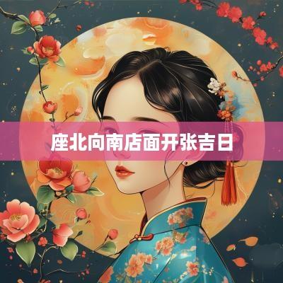 座北向南店面开张吉日