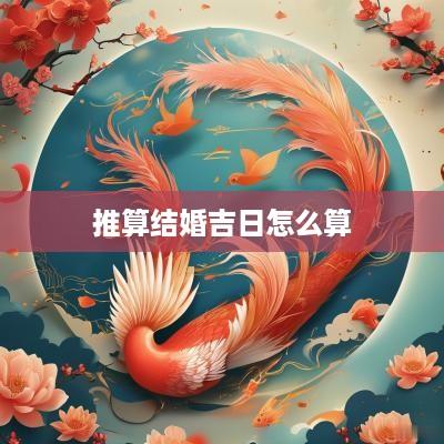 推算结婚吉日怎么算