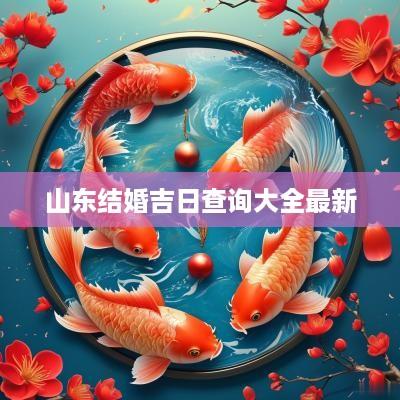 山东结婚吉日查询大全最新