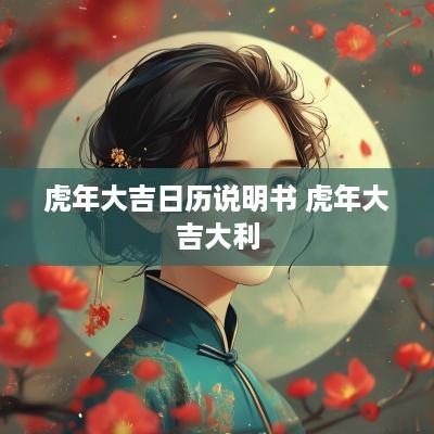 蛇年大吉日历说明书 蛇年大吉大利