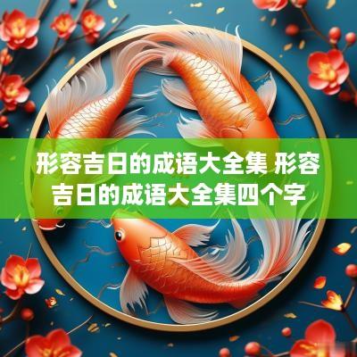 形容吉日的成语大全集 形容吉日的成语大全集四个字