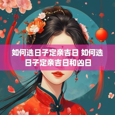 如何选日子定亲吉日 如何选日子定亲吉日和凶日