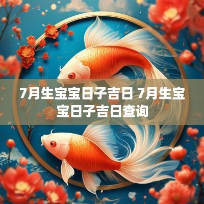 7月生宝宝日子吉日 7月生宝宝日子吉日查询