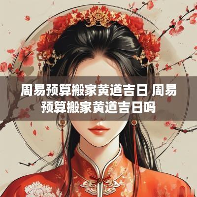 周易预算搬家黄道吉日 周易预算搬家黄道吉日吗