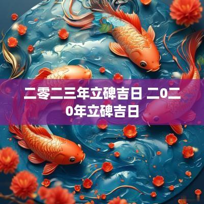 二零二三年立碑吉日 二0二0年立碑吉日