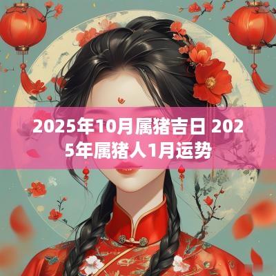 2025年10月属猪吉日 2025年属猪人1月运势