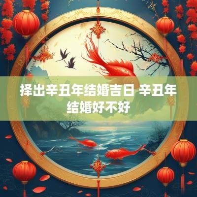择出辛丑年结婚吉日 辛丑年结婚好不好