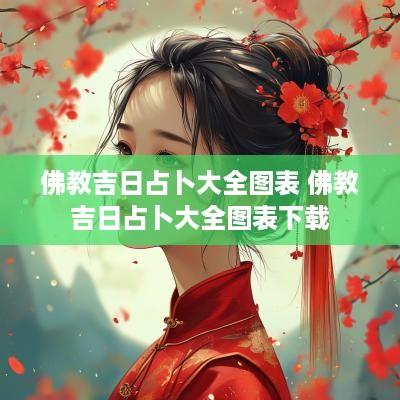 佛教吉日占卜大全图表 佛教吉日占卜大全图表下载