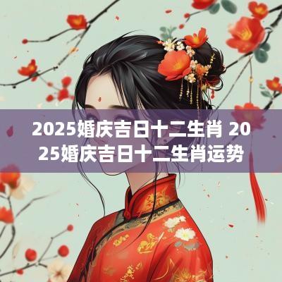 2025婚庆吉日十二生肖 2025婚庆吉日十二生肖运势