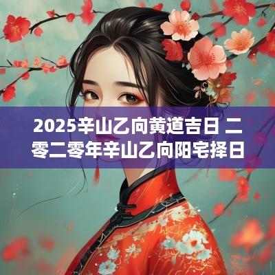 2025辛山乙向黄道吉日 二零二零年辛山乙向阳宅择日