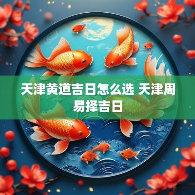 天津黄道吉日怎么选 天津周易择吉日