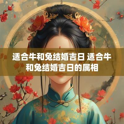 适合牛和兔结婚吉日 适合牛和兔结婚吉日的属相