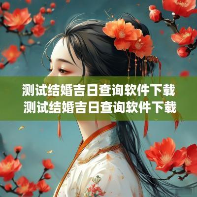 测试结婚吉日查询软件下载 测试结婚吉日查询软件下载免费 测试结婚吉日查询软件下载 测试结婚吉日查询软件下载免费
