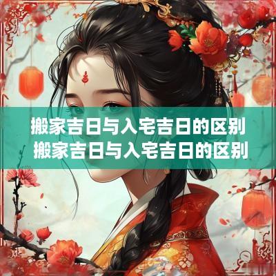 搬家吉日与入宅吉日的区别 搬家吉日与入宅吉日的区别在哪