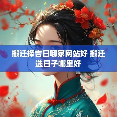 搬迁择吉日哪家网站好 搬迁选日子哪里好