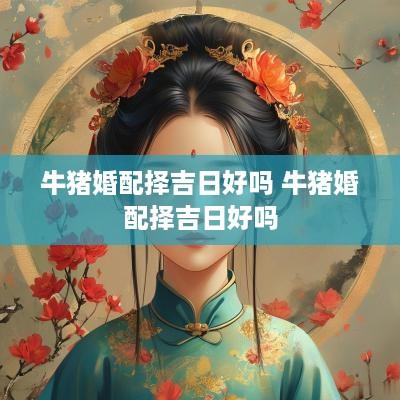 牛猪婚配择吉日好吗 牛猪婚配择吉日好吗