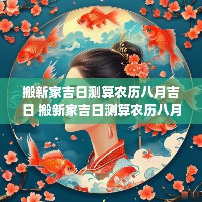 搬新家吉日测算农历八月吉日 搬新家吉日测算农历八月吉日时间