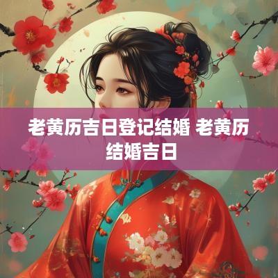 老黄历吉日登记结婚 老黄历 结婚吉日