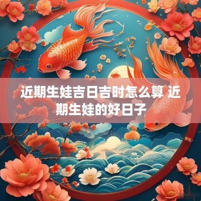 近期生娃吉日吉时怎么算 近期生娃的好日子