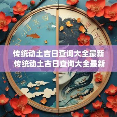 传统动土吉日查询大全最新 传统动土吉日查询大全最新