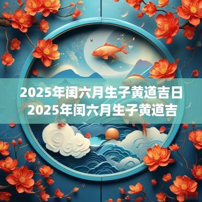 2025年闰六月生子黄道吉日 2025年闰六月生子黄道吉日查询