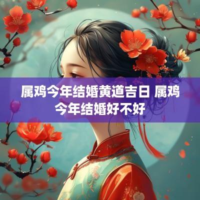 属鸡今年结婚黄道吉日 属鸡今年结婚好不好