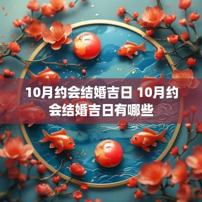10月约会结婚吉日 10月约会结婚吉日有哪些