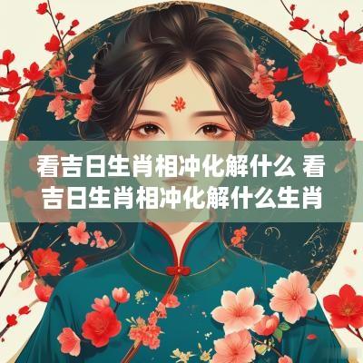 看吉日生肖相冲化解什么 看吉日生肖相冲化解什么生肖最好
