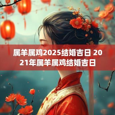 属羊属鸡2025结婚吉日 2025年属羊属鸡结婚吉日
