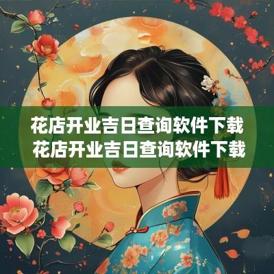 花店开业吉日查询软件下载 花店开业吉日查询软件下载安装
