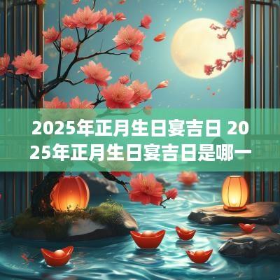 2025年正月生日宴吉日 2025年正月生日宴吉日是哪一天