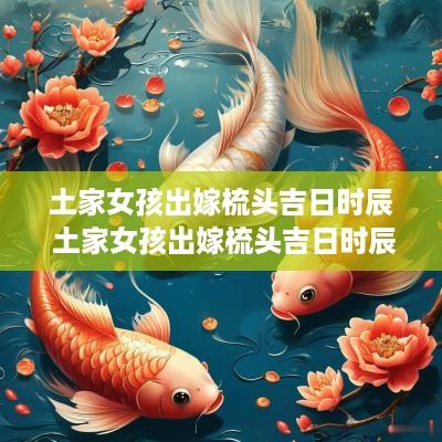 土家女孩出嫁梳头吉日时辰 土家女孩出嫁梳头吉日时辰是几点