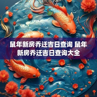 蛇年新房乔迁吉日查询 蛇年新房乔迁吉日查询大全