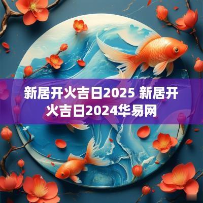 新居开火吉日2025 新居开火吉日2025华易网