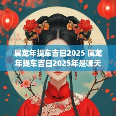 属蛇年提车吉日2025 属蛇年提车吉日2025年是哪天