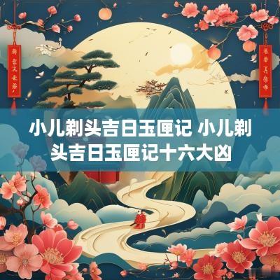 小儿剃头吉日玉匣记 小儿剃头吉日玉匣记十六大凶