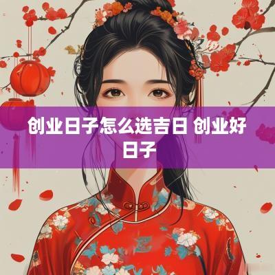 创业日子怎么选吉日 创业好日子