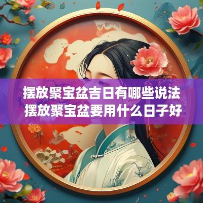 摆放聚宝盆吉日有哪些说法 摆放聚宝盆要用什么日子好