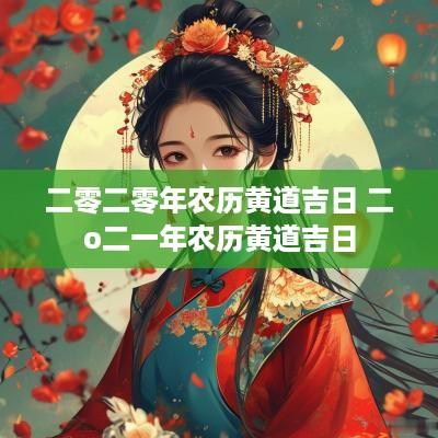二零二零年农历黄道吉日 二o二一年农历黄道吉日