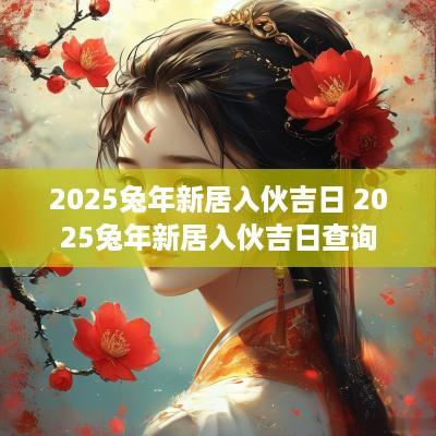 2025蛇年新居入伙吉日 2025蛇年新居入伙吉日查询