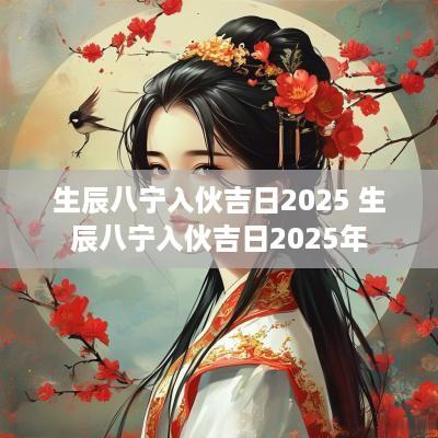 生辰八宁入伙吉日2025 生辰八宁入伙吉日2025年