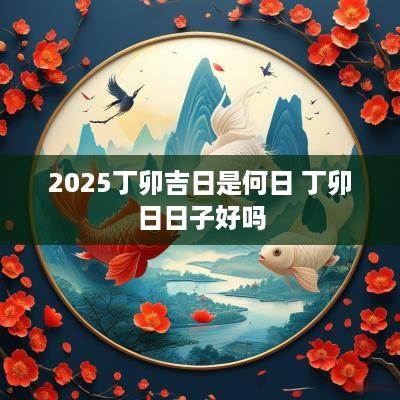 2025丁卯吉日是何日 丁卯日日子好吗