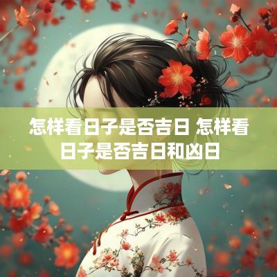 怎样看日子是否吉日 怎样看日子是否吉日和凶日